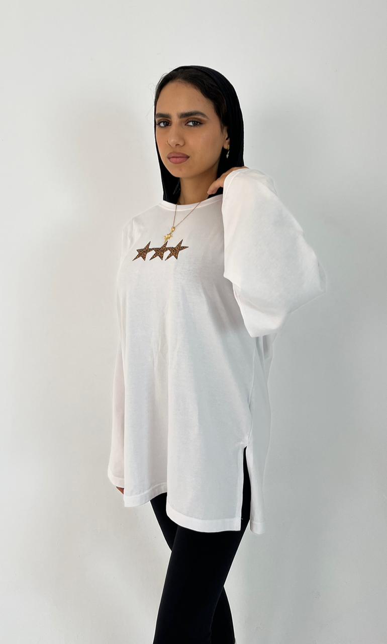 Hejab white star