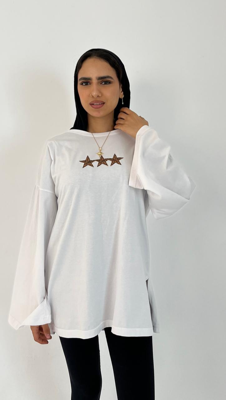 Hejab white star