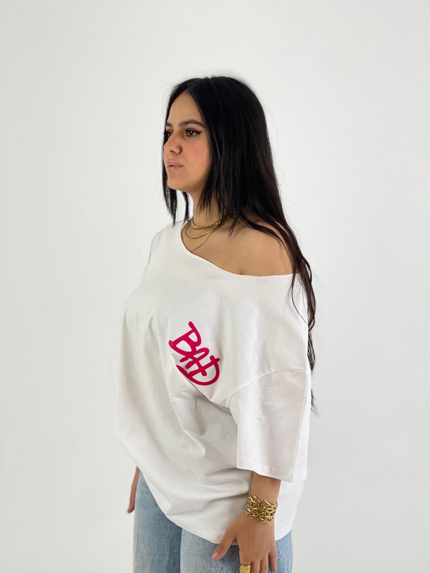 Not in the Mood Off-Shoulder Tee