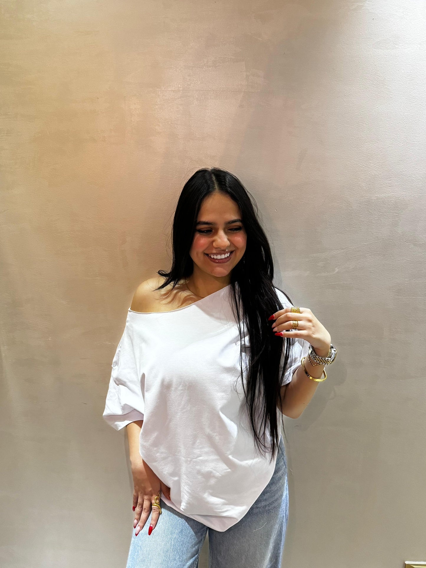 Chill Off-Shoulder Tee