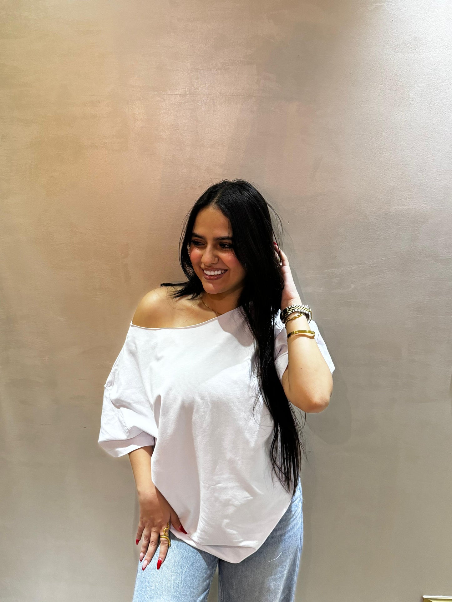 Chill Off-Shoulder Tee