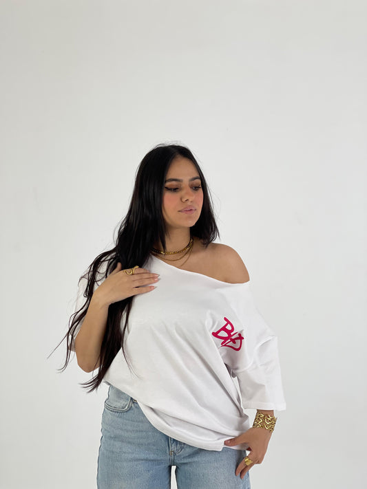 Not in the Mood Off-Shoulder Tee