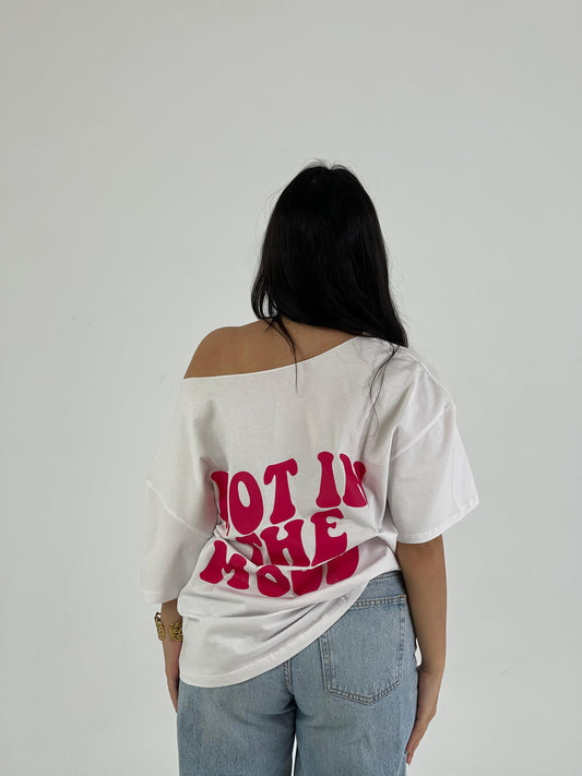 Not in the Mood Off-Shoulder Tee