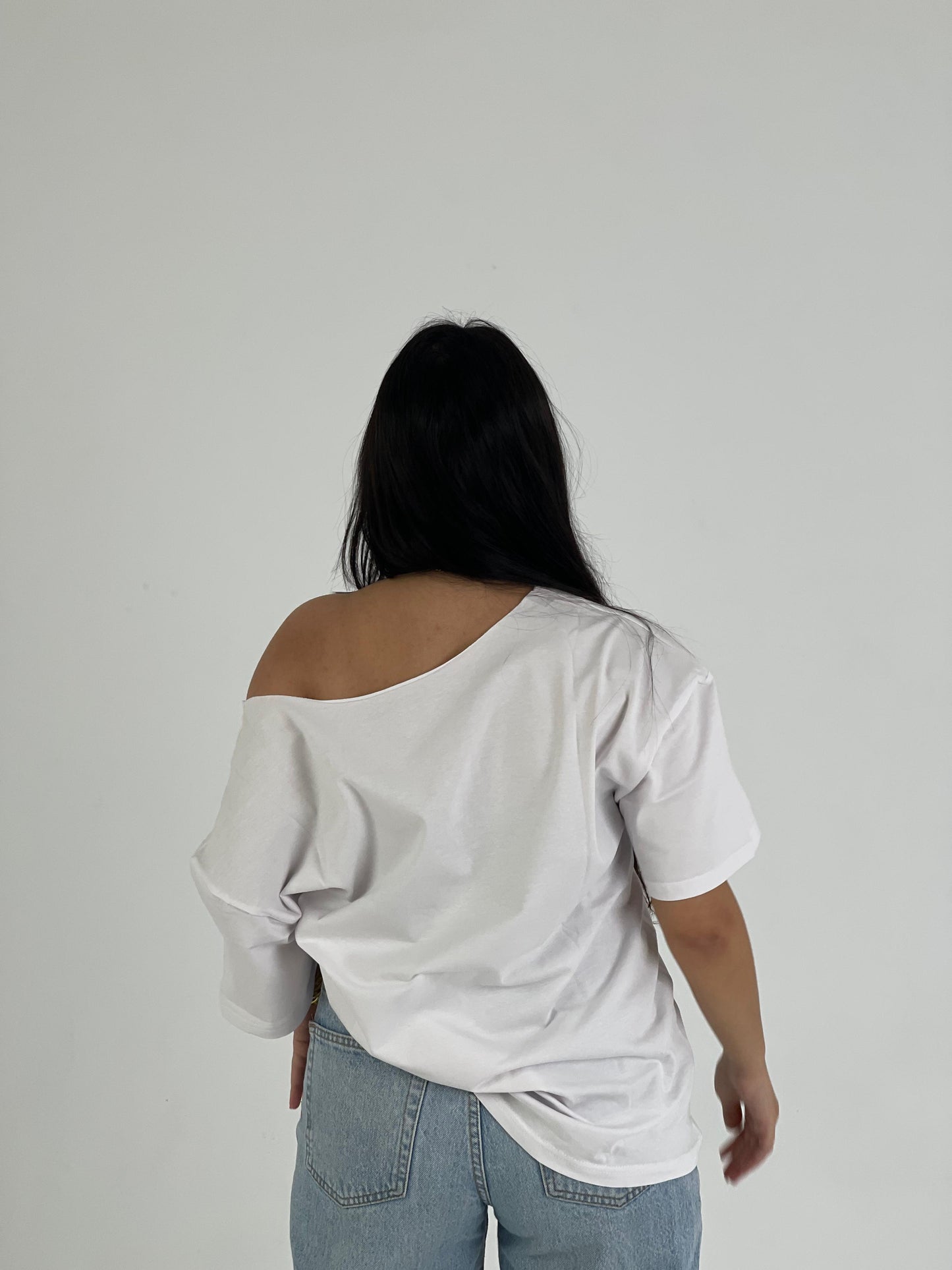 Off-Shoulder Star Tee